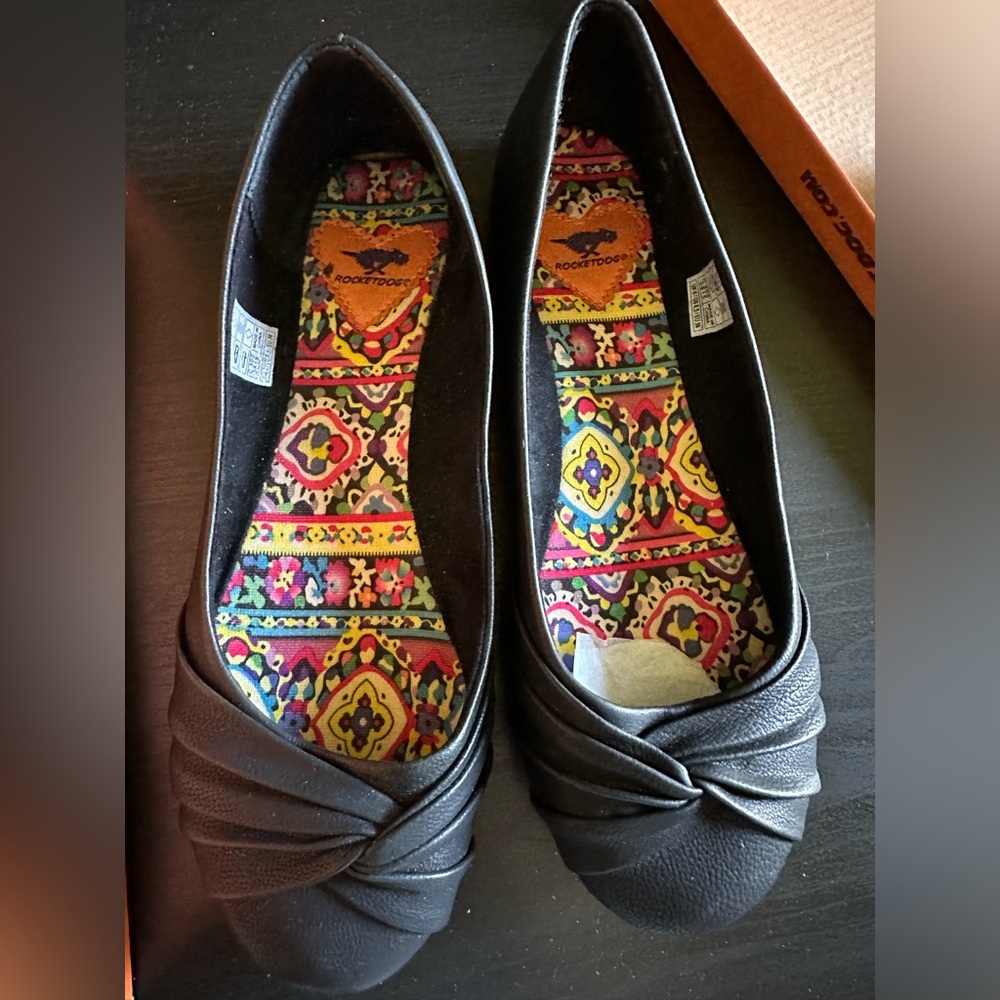 Rocket Dog Flats size 8.5 black used